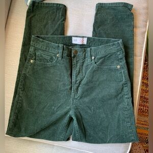 GAP Dark Green and Brown Corduroy Pants bundle